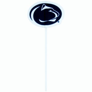 flag pop Penn State Athletic Logo on a stick
